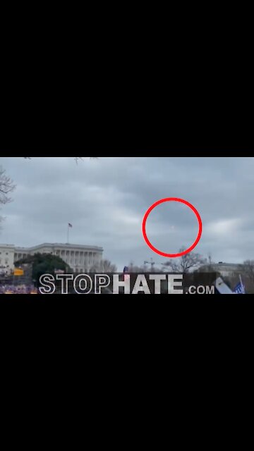 Who launched a signal flare at 2:43PM on January 6? Why?