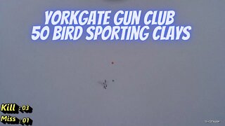 Sporting clays in the mist.... a round of 50 at Yorkgate Gun Club