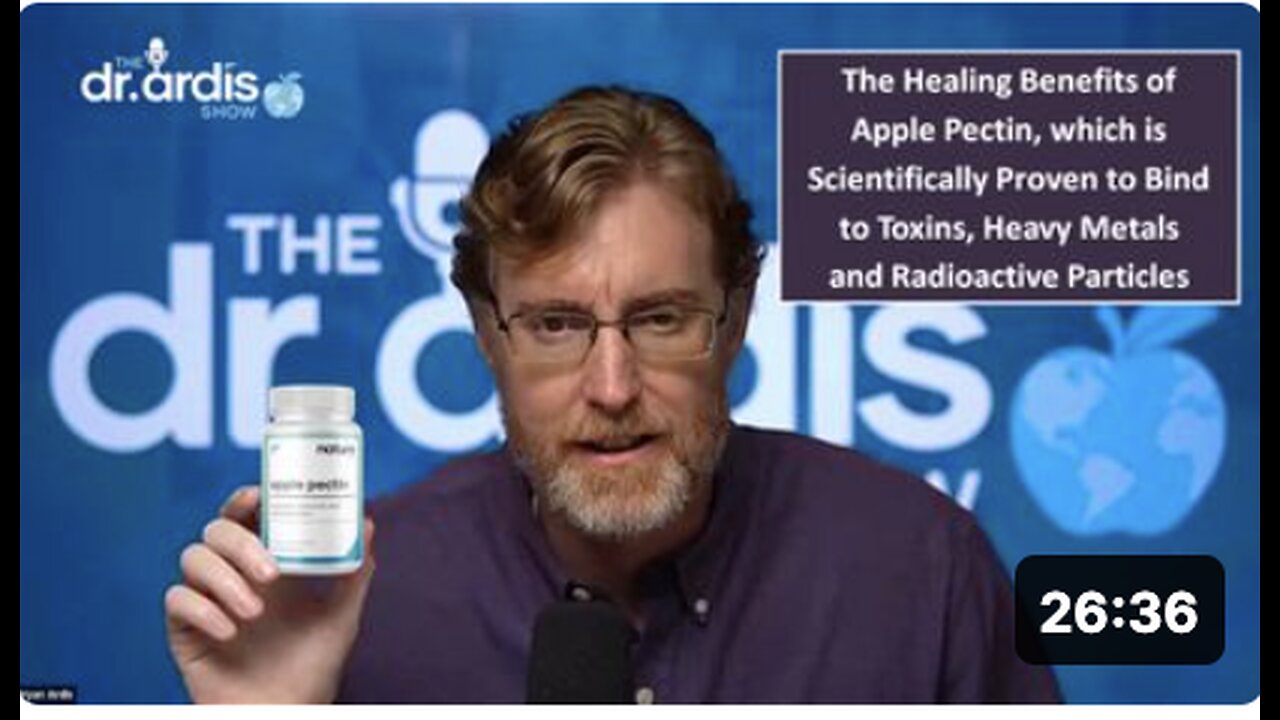 Apple Pectin: Proven to Bind to Toxins, Heavy Metals, and Radioactive Particles