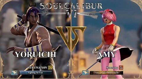 SoulCalibur VI — ZULUNA710N (Yoruichi) VS Amesang (Amy) | Xbox Series X Ranked