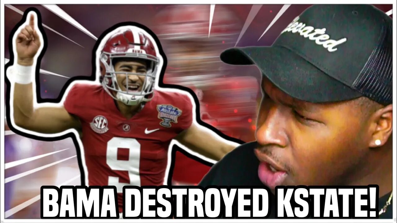 #5 Alabama vs #9 Kansas State College Football Highlights | 2022 Sugar Bowl | Reaction