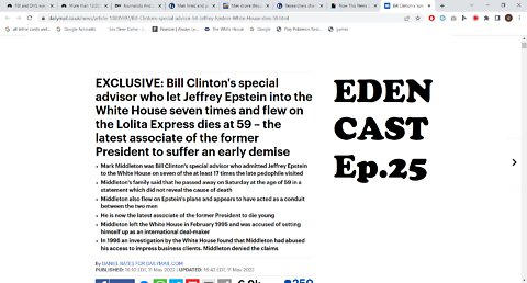 Eden Cast Ep.25 Clinton Advisor "Suicide"