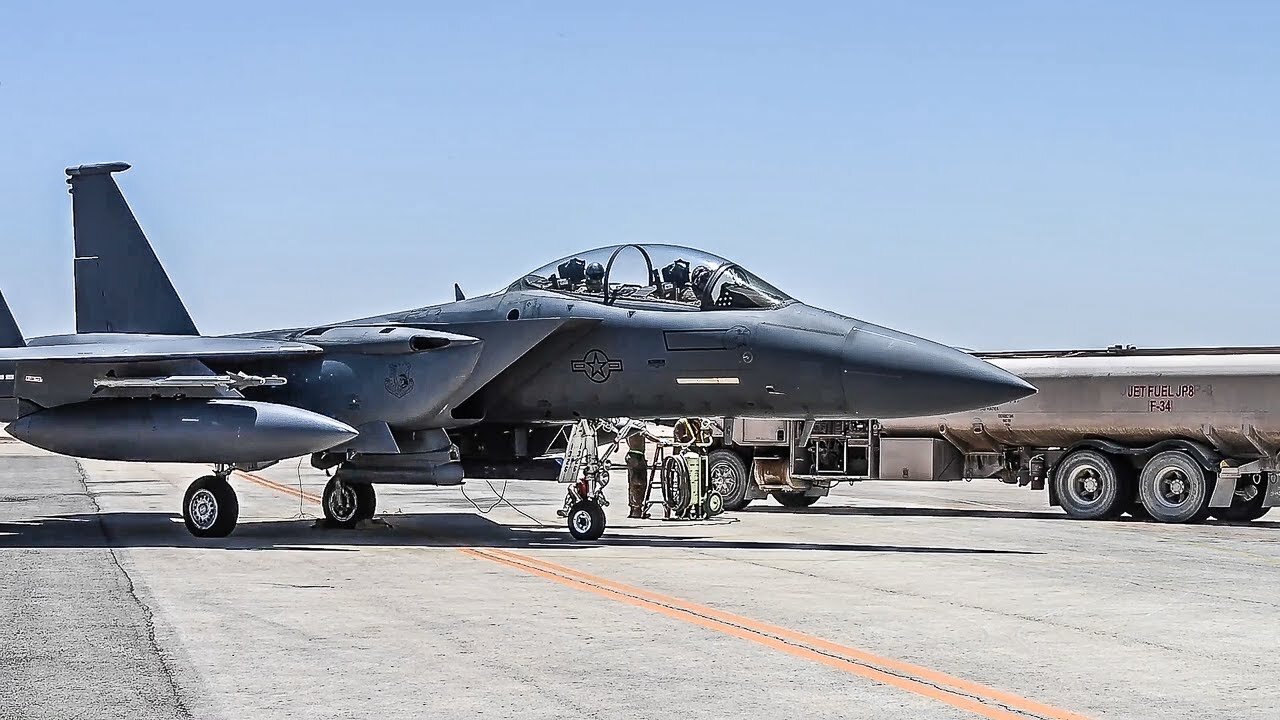 F-15 Hot Pit Refueling Operations