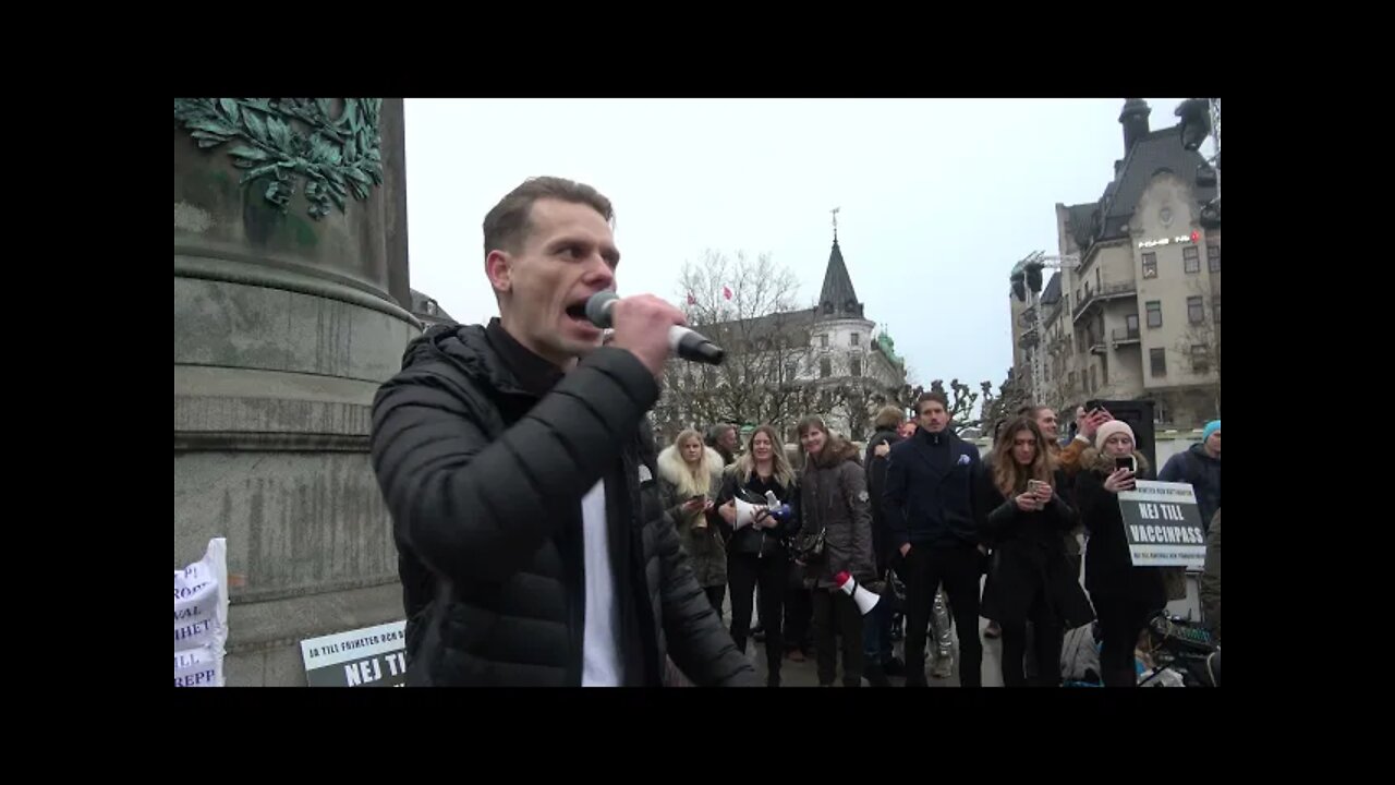 Max Winters tal på Frihetsmarschen Malmö