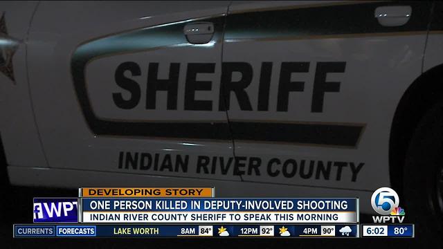 Indian River County deputy fatally shoot man