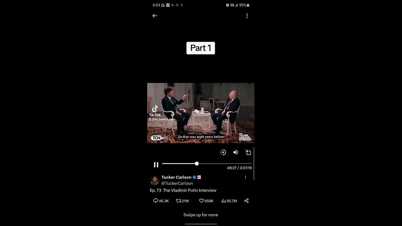 Tucker Carlson / Putin interview