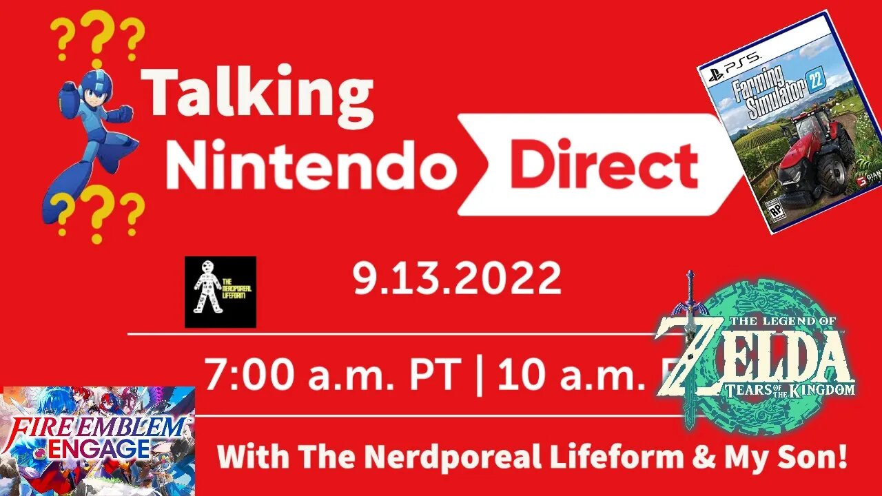 Latest Nintendo Direct and Video Games With The Nerdporeal Lifeform