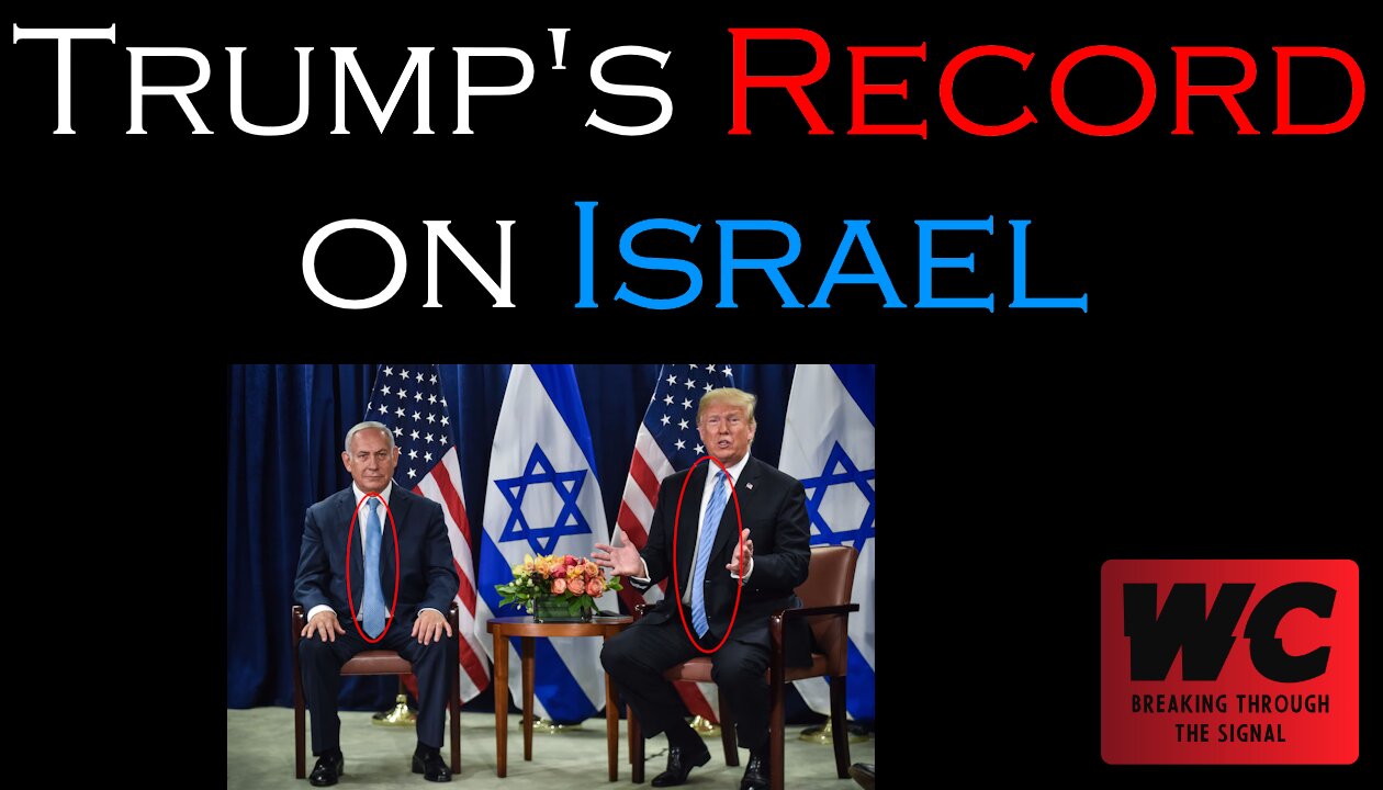 Trump's Record on Israel