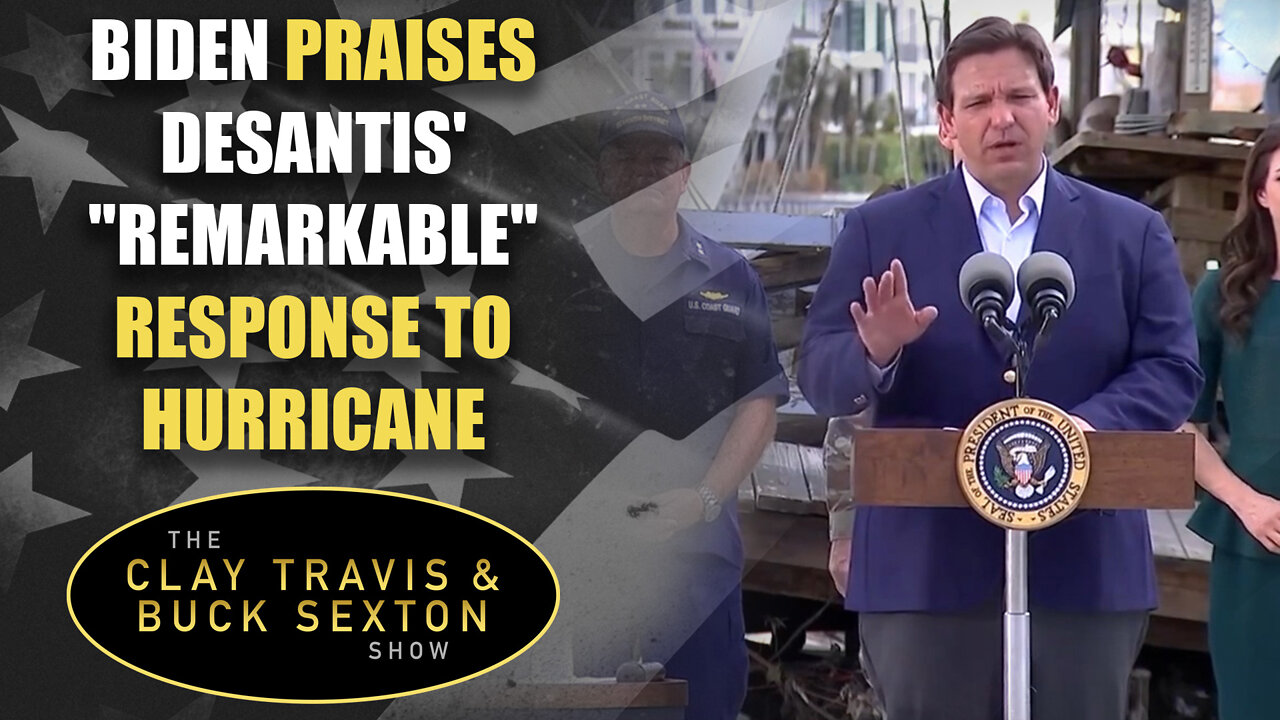 Biden Praises DeSantis' “Remarkable” Response to Hurricane