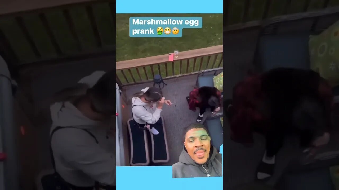 marshmallows egg prank #funnyvideo #joke #viral #viralvideo #viralshorts