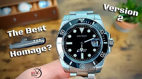 🆕 Cronos L6005 V2 ⭐ Best Value Hi-Beat Submariner Homage ❓ Honest Watch Review #HWR