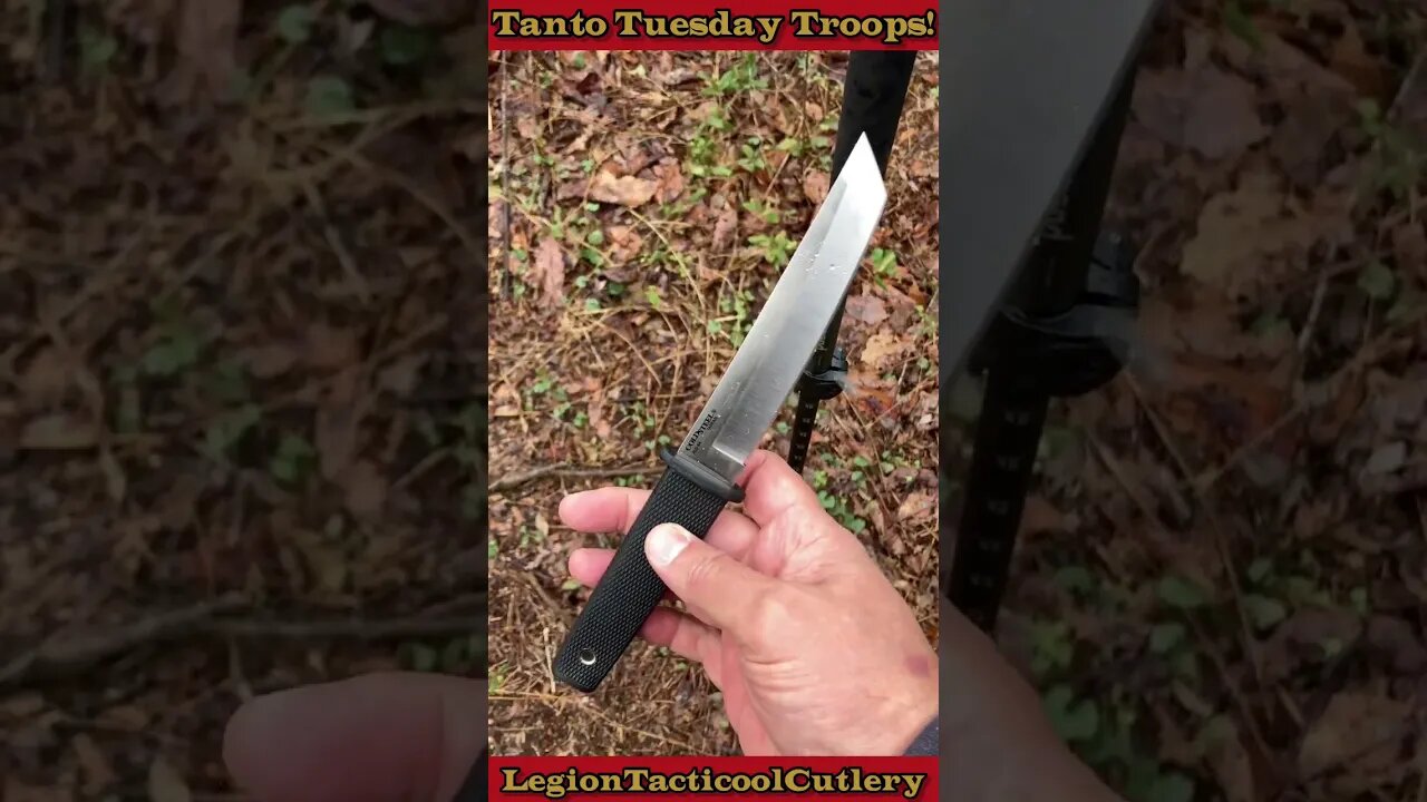 The Cold Steel Kobun! Tanto Tuesday! #coldsteelknives