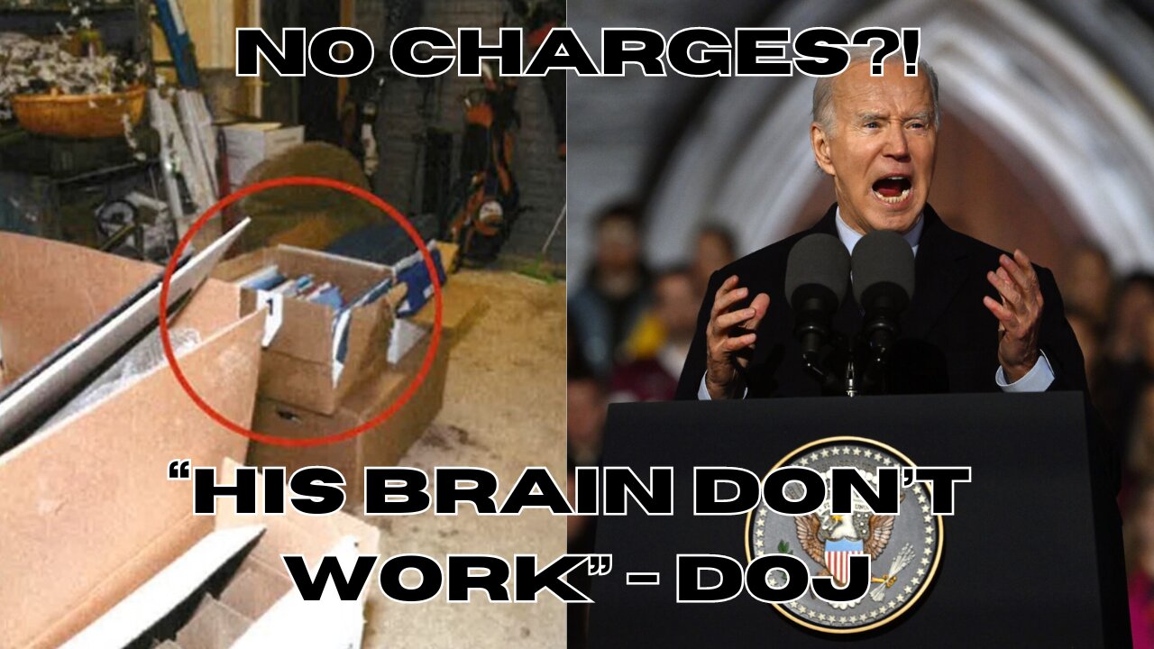 DOJ gives NO CHARGES for Biden due to mental decline! | Supreme Court Justices DESTROY Colorado Dems
