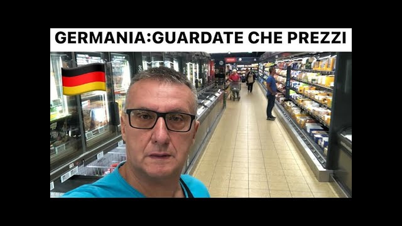 FACCIO LA SPESA IN GERMANIA AL SUPERMERCATO A LUGLIO 2024 DOCUMENTARIO in uno Stato dove i poveri tedeschi prendono di stipendio minimo rispetto a MERDALIA solo 2 volte,dove non vengono garantiti i servizi minimi ai cittadini e c'è povertà