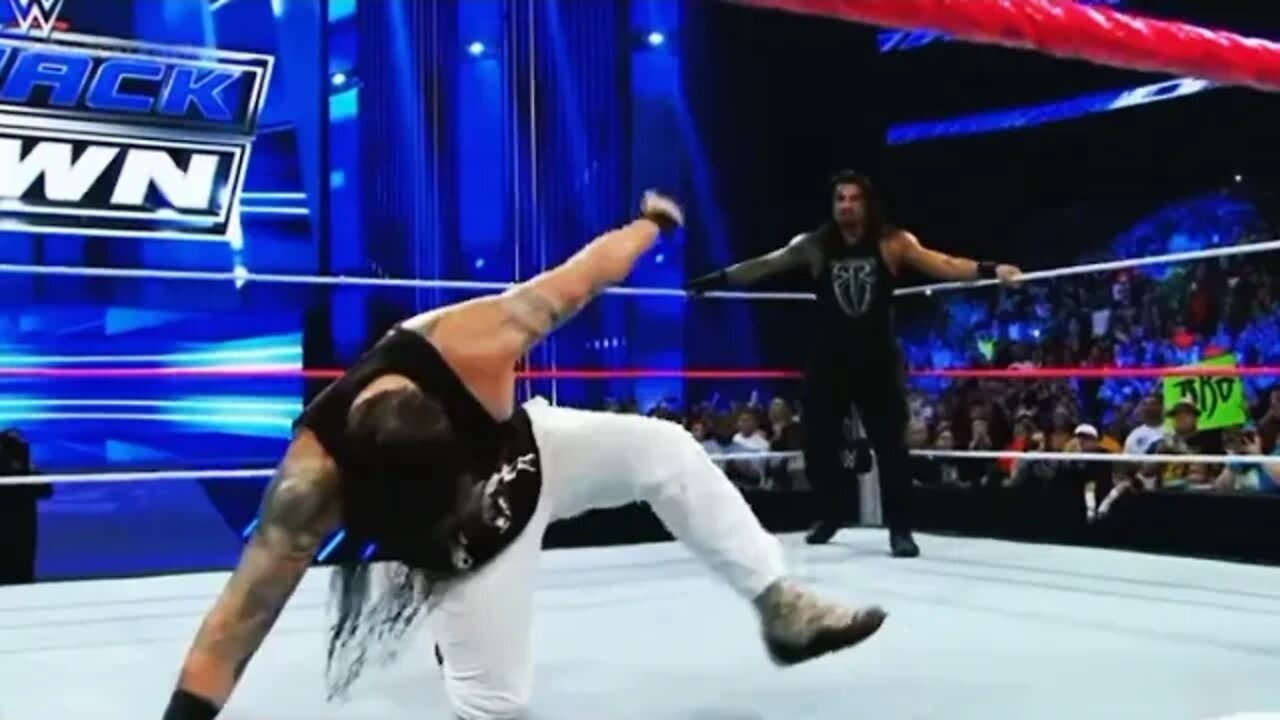 Roman Reigns Attack Bray Wyatt | Roman Reigns Spear and Superman Punch Bray Wyatt | Reigns VS Wyatt