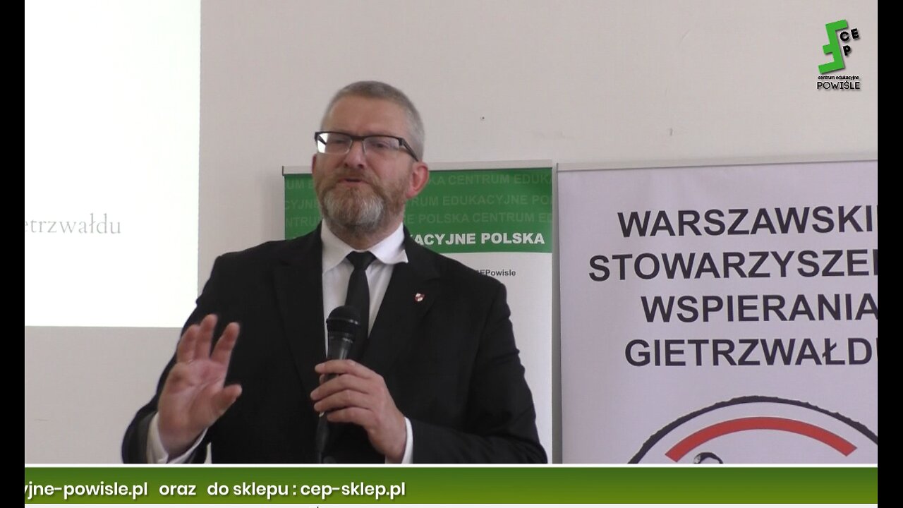 Grzegorz Braun: Gietrzwałd 1877-2027 cały czas geo-strategiczne oko cyklonu - Konferencja WSWG 15.06.2024