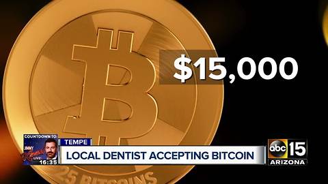 Tempe dentist now accepting bitcoin payment