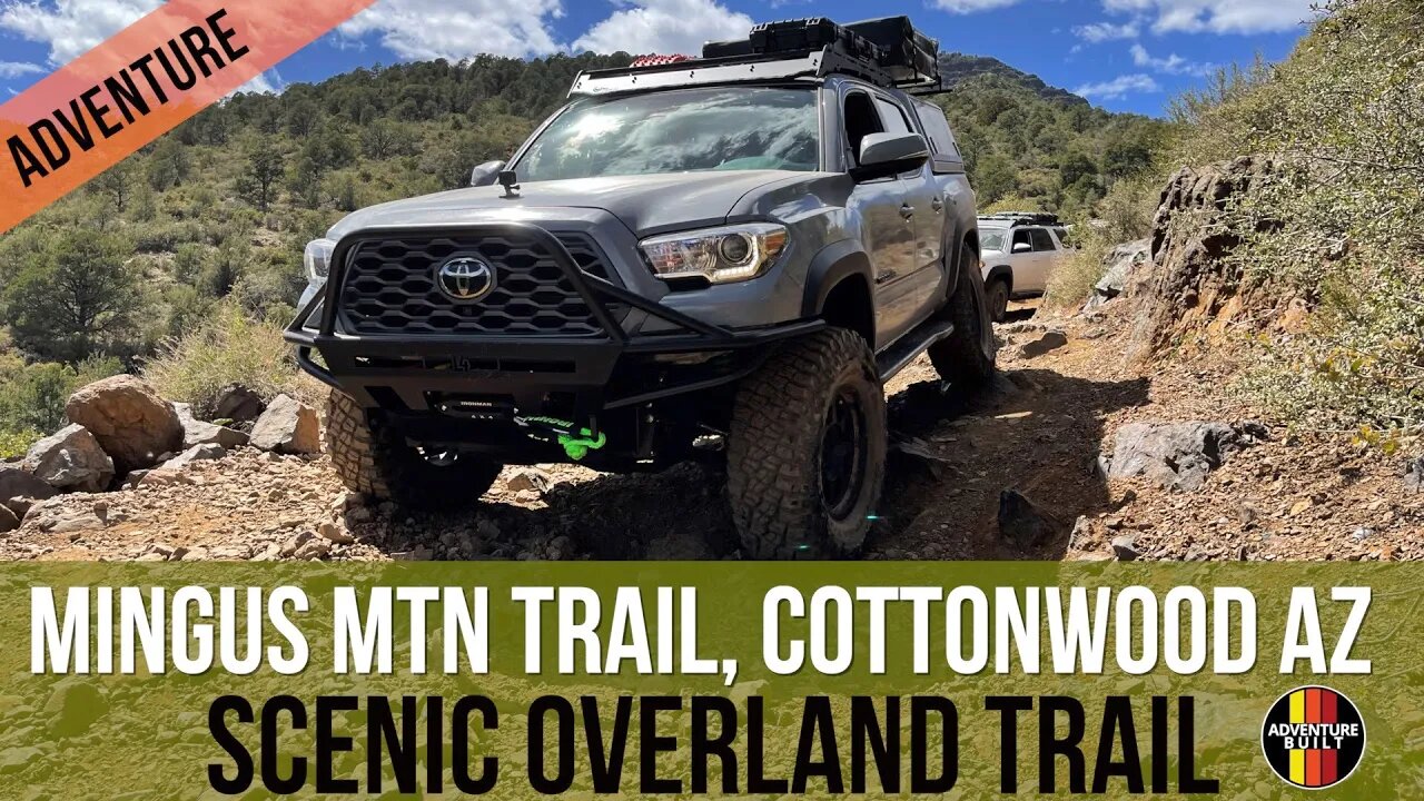 AMAZINGLY SCENIC OVERLAND TRAIL INTO ARIZONA WINE COUNTRY | MINGUS MTN TRAIL | HIDDEN CHALLENGE