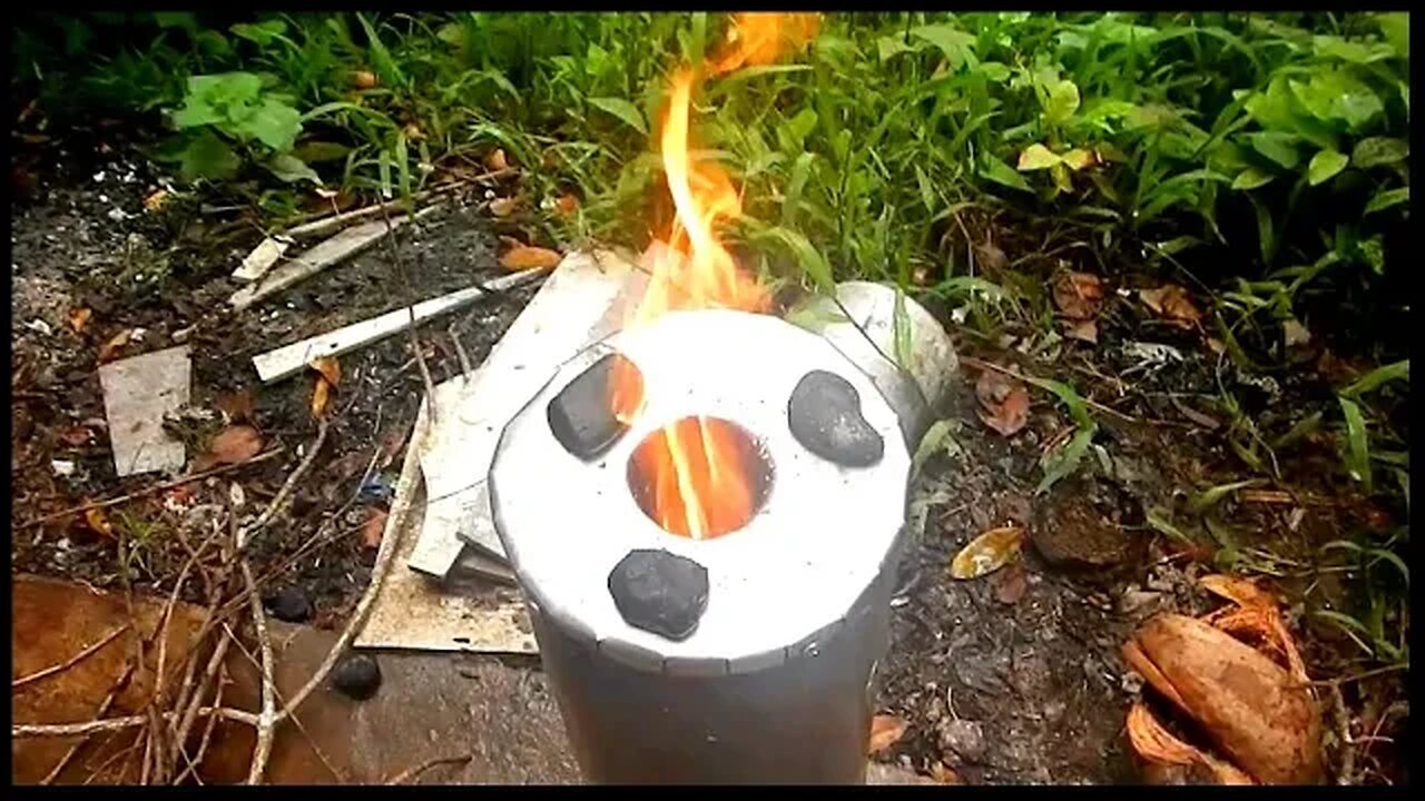 Superior Rocket Stove (and Peanut Butter Popcorn!)