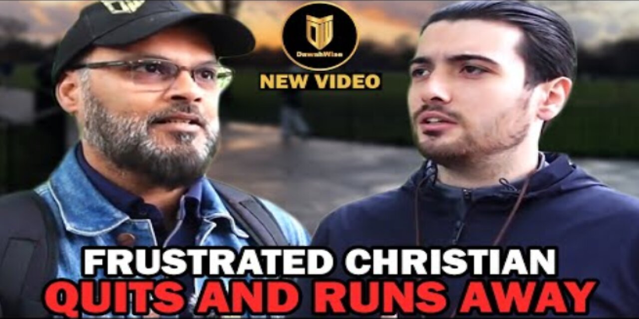 Muslim Schools Christian And He Ends Up Running | Hashim | Speakers Corner