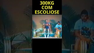 Deadlift pesado com escoliose - Lamar Gant #Shorts