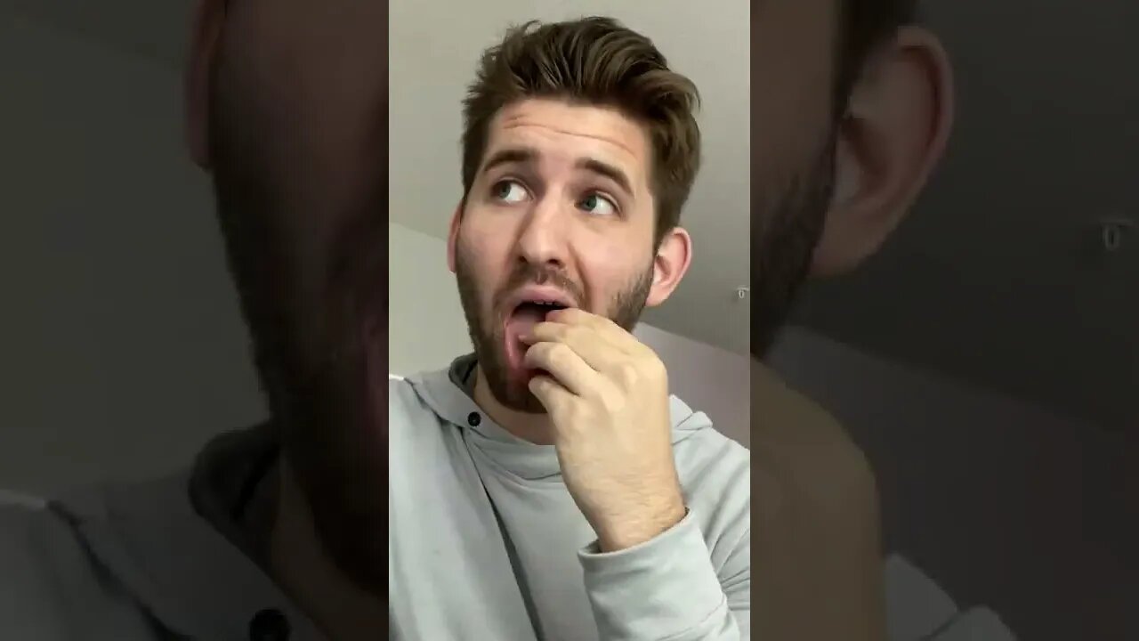 How Many Licks It Takes to Get to The Center of a Strawberry! #Shorts