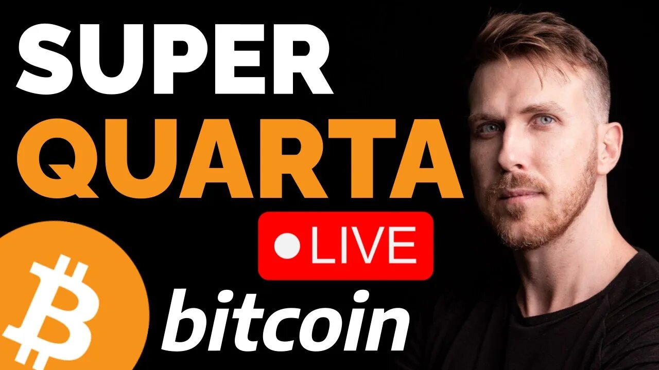 BITCOIN: SUPER QUARTA! PUMP OU DUMP...?