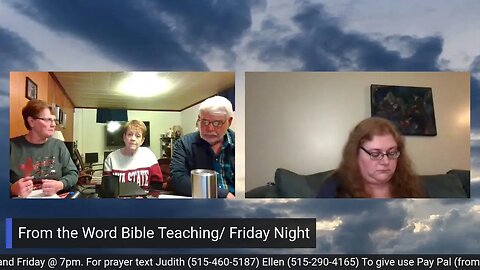 From The Word Bible Teaching / Friday Night (1/20/23)