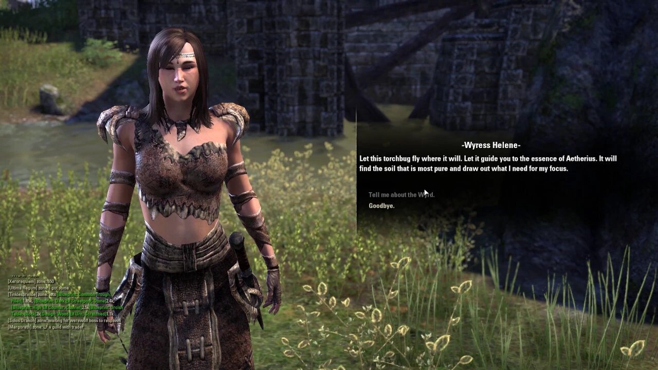 Elder Scrolls Online: Following Torchbugs thru the Woods!