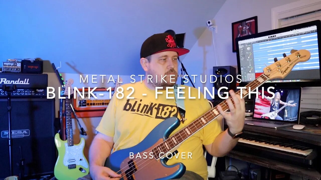 blink-182 - Feeling This Bass Cover