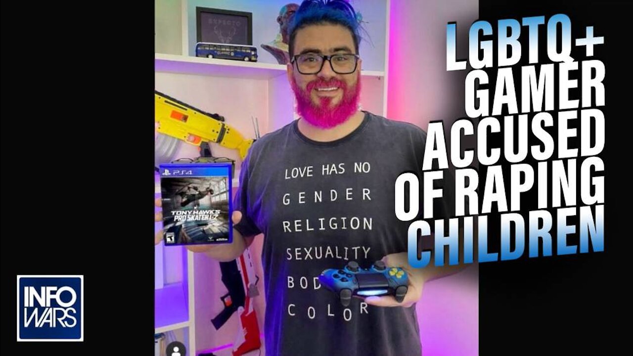 Leftist LGBTQ Gamer Accused Of Raping 10 and 14 Year Old Children