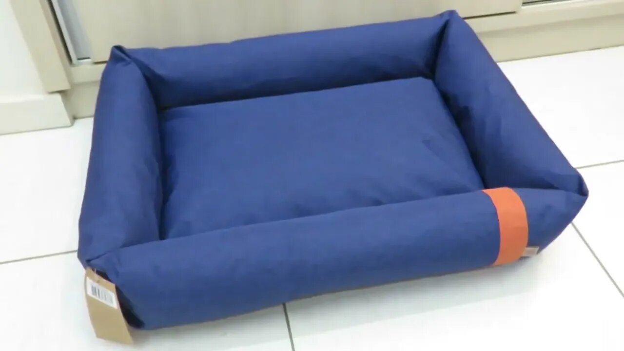 Cama Fábrica Pet Lona Azul Marinho - Tam. G