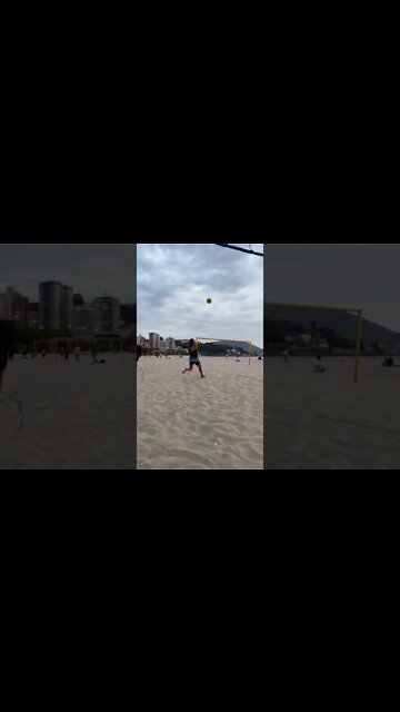 Variação de treino para futevolei