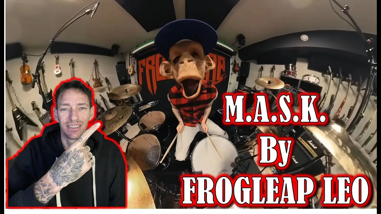 GOTTA LOVE HIM!!! M.A.S.K Theme (metal cover by Leo Moracchioli) REACTION