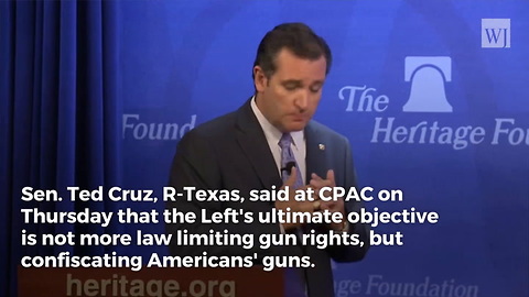 Cruz Exposes What Left Really Wants When It Comes to School Shootings