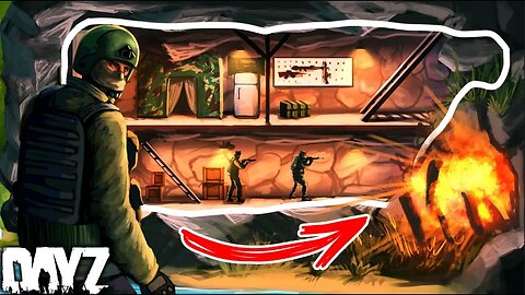 Raiding madness & Designing our Bunker Base! - DayZ