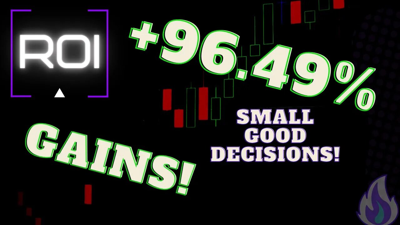 CONSISTENCY PAYS | 96% GAINS! | SMALL ACCOUNT MARCH 18TH #dripnetwork #portfolio #defi