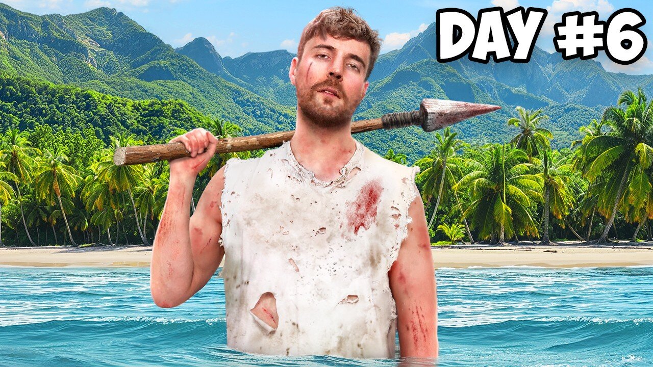 7 days stranded on an island @mrbeast