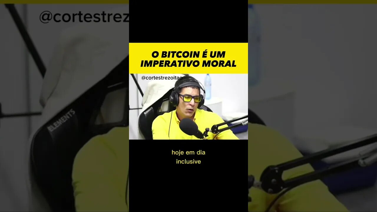 Na sua opinião, o Bitcoin é um imperativo moral?