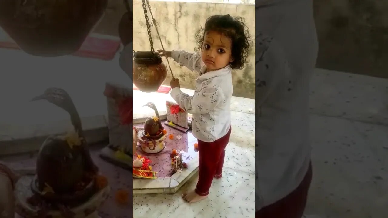 #viral #ytshorts #little #trending #cute videoπ har har shambhu ππ