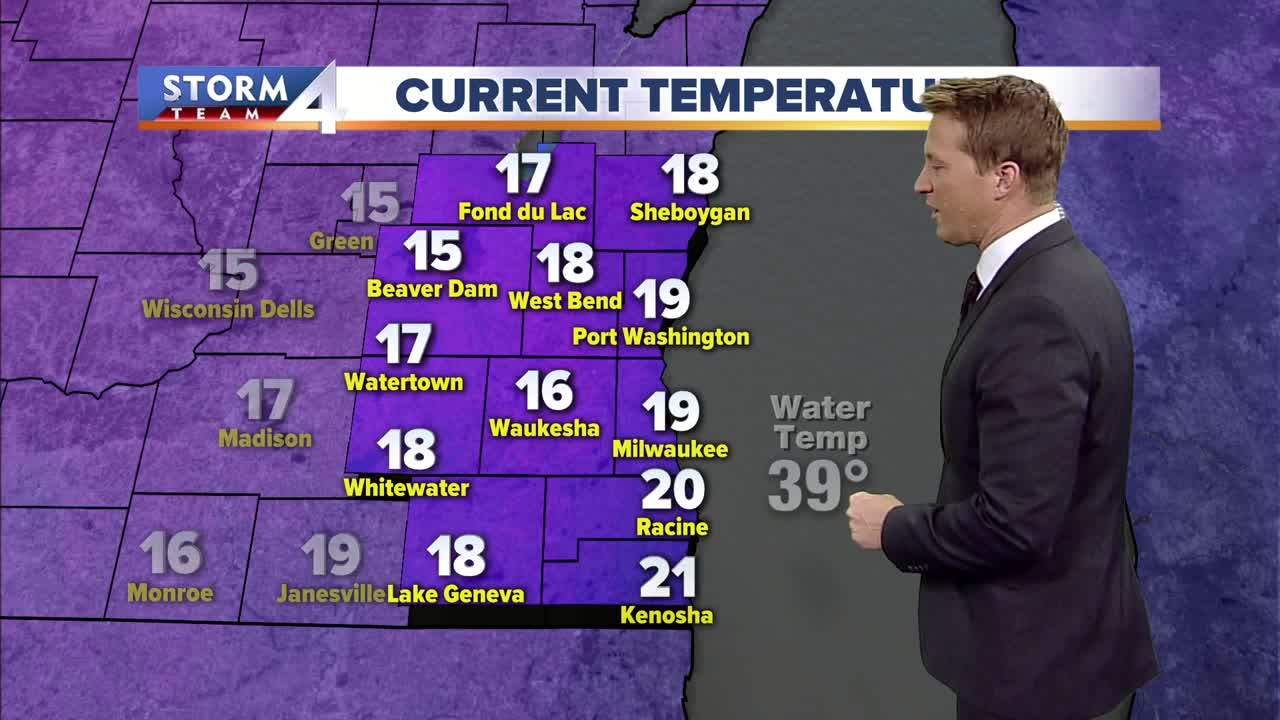 Windy and cold Wednesday