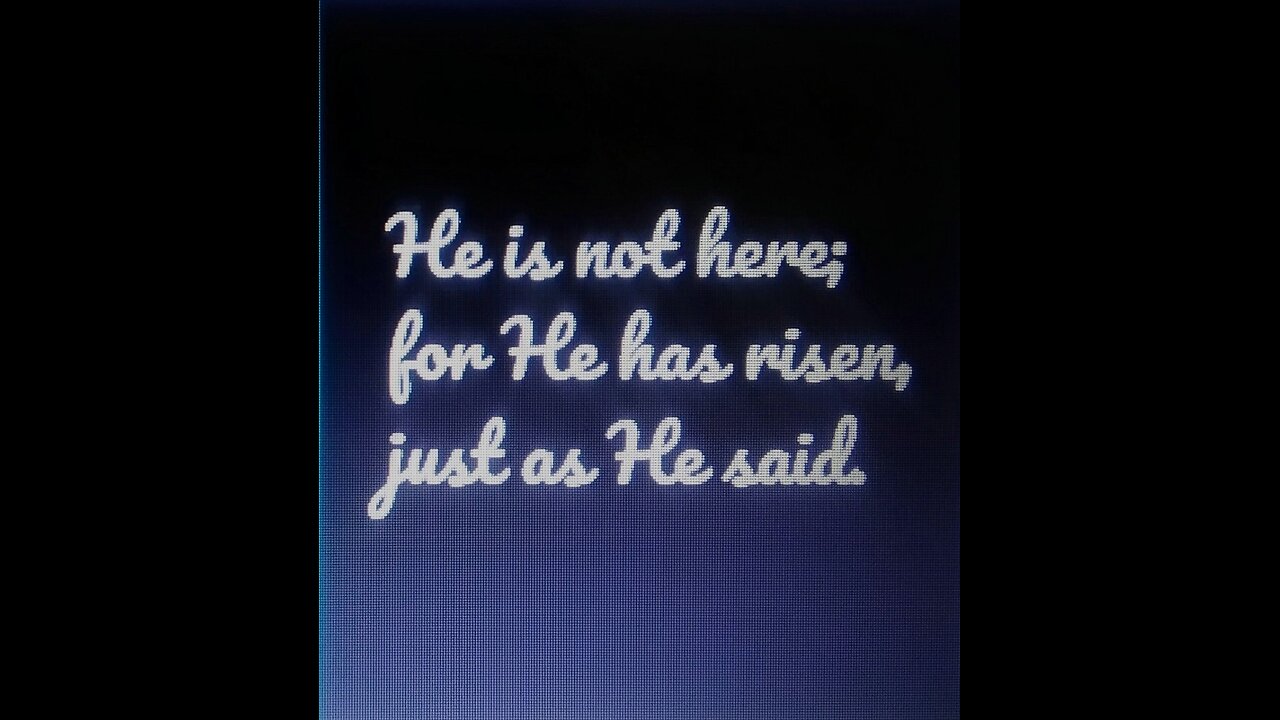 Let Him Be Your Shepherd