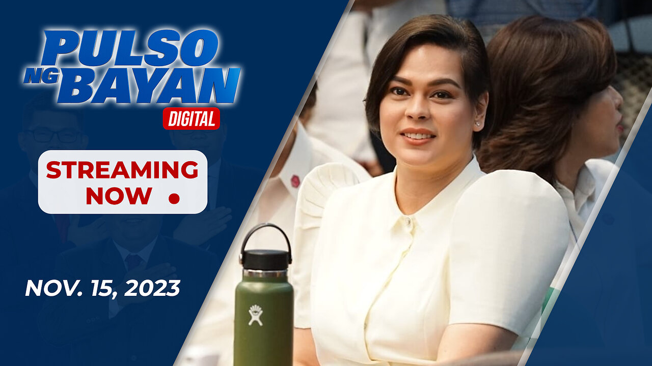 LIVE | Pulso ng bayan kwith Atty. Harry Roque, Admar Vilando and Jade Calabroso | Nobyembre 15, 2023