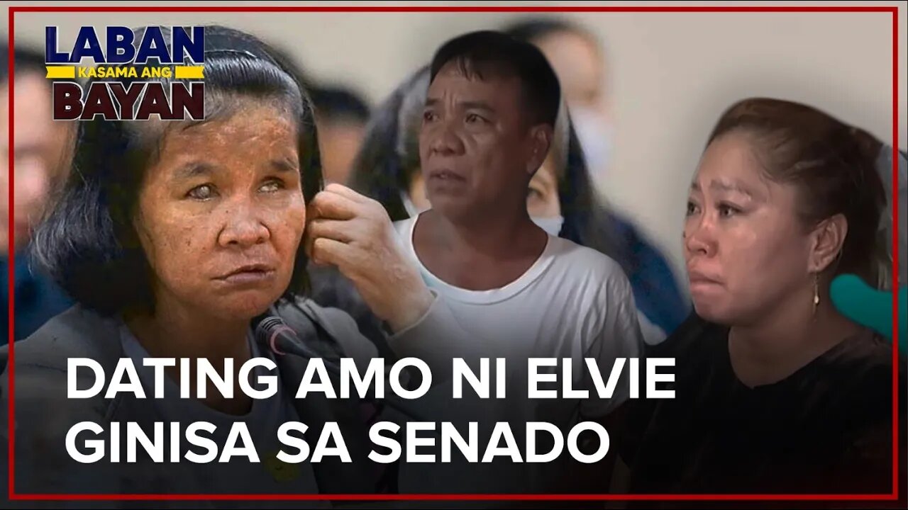 LIVE: Mga dating amo ni Elvie Vergara na nagmaltrato sa kanya, humarap na sa Senado