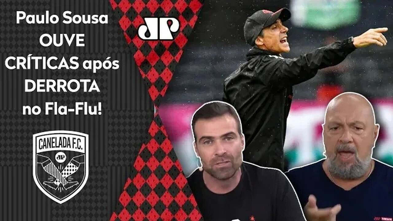 "NINGUÉM ENTENDEU ISSO!" Atitude de Paulo Sousa é CRITICADA após Flamengo PERDER pro Fluminense!