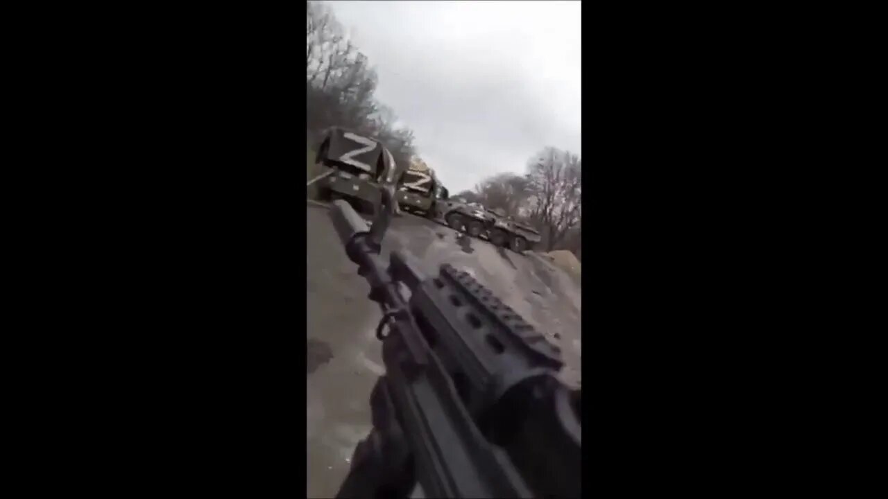 ★★★ Ambushed Russian convoy