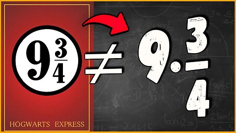 FRAÇÃO MISTA e o Expresso de Hogwarts | MATEMÁTICA BÁSICA