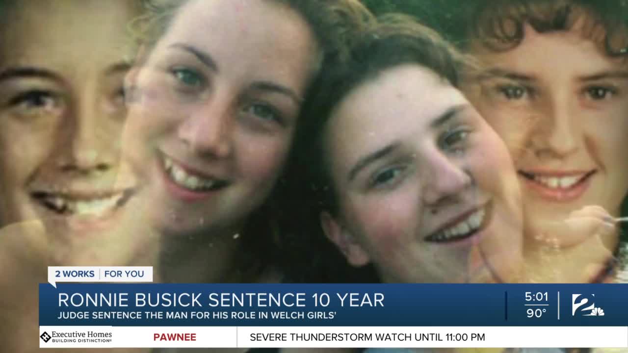 Judge sentences suspect in missing Welch girls case to 10 years in prison