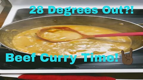 28 Degrees Out? Try this Beef Curry Recipe! #shorts