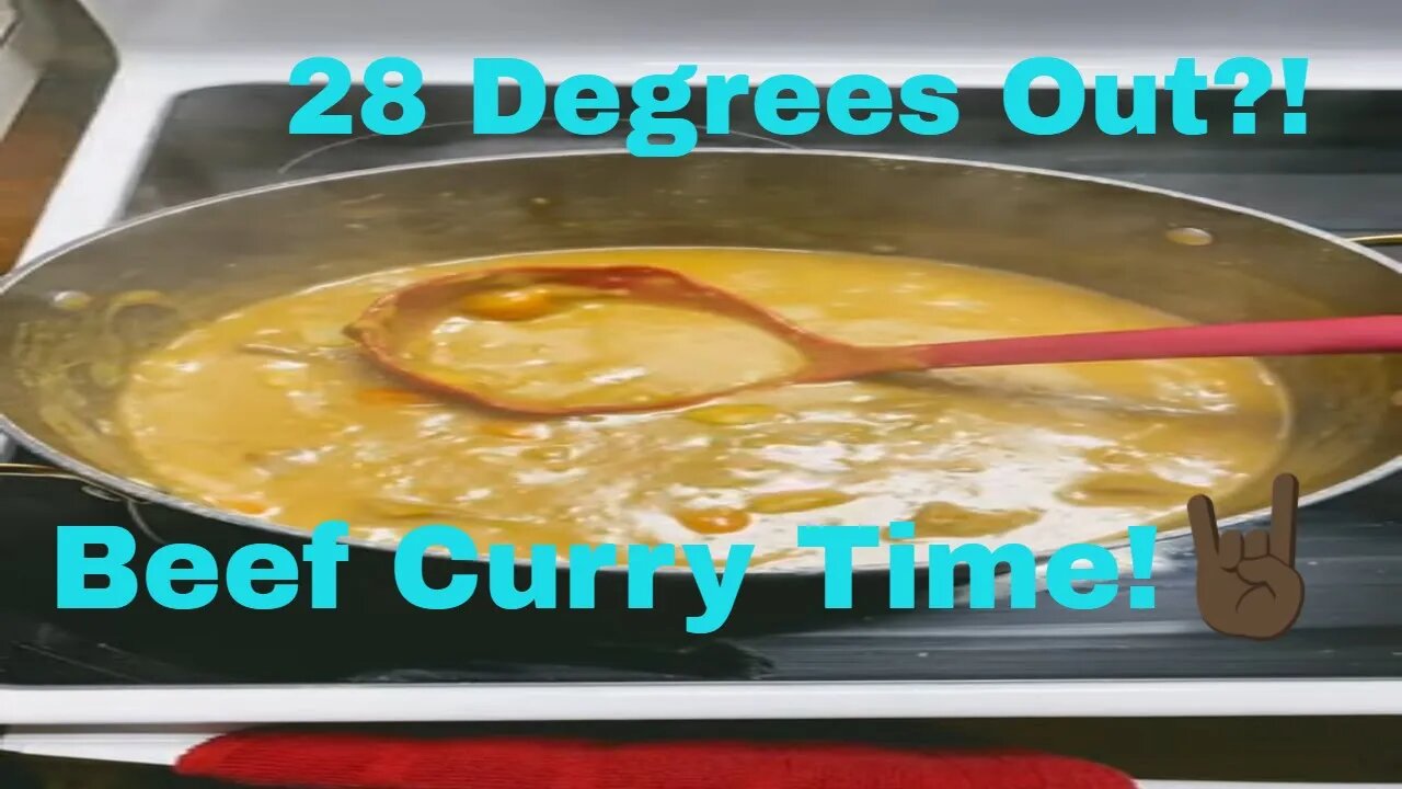 28 Degrees Out? Try this Beef Curry Recipe! #shorts